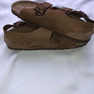 Brown Birkenstocks